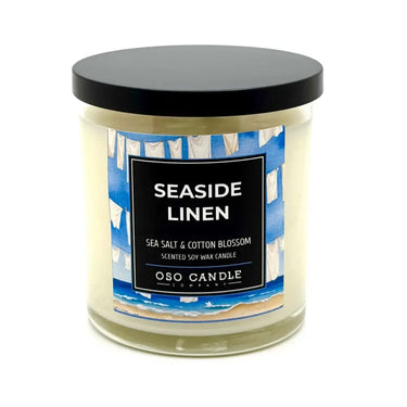 Candle: Seaside Linen- Oso Candles